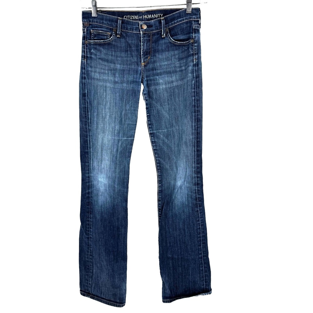 Citizens Of Humanity Kelly Low Rise‎ Bootcut Jeans Women's 28 Stretch USA Made